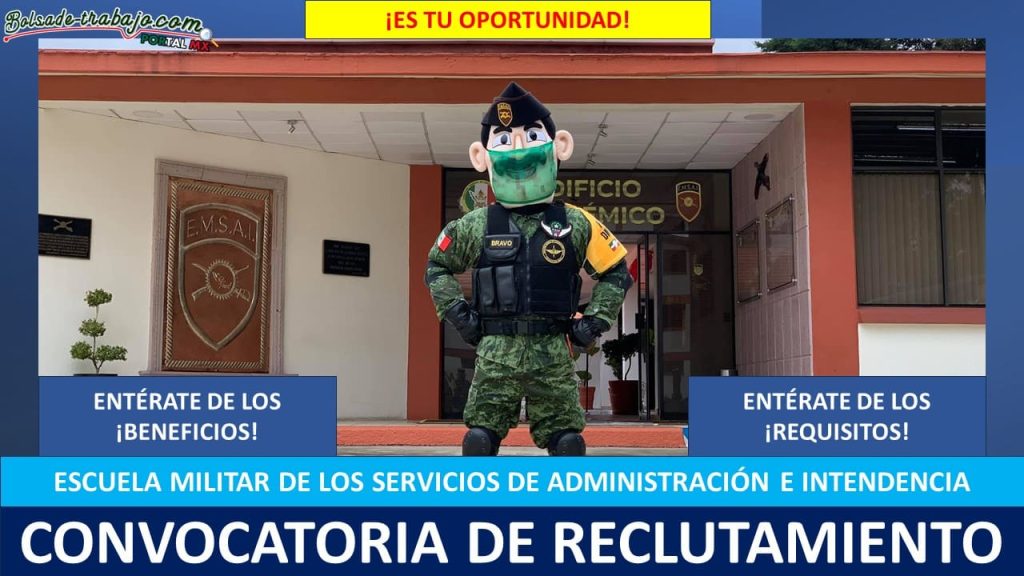 Convocatoria Escuela Militar de Servicios de Administración e Intendencia