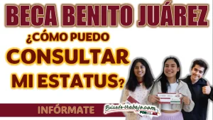 BECAS BIENESTAR| ¿CÓMO PUEDO CONSULTAR MI ESTATUS?