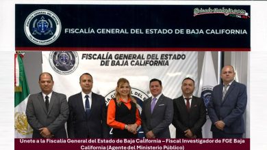 Convocatoria Fiscal Investigador de FGE Baja California