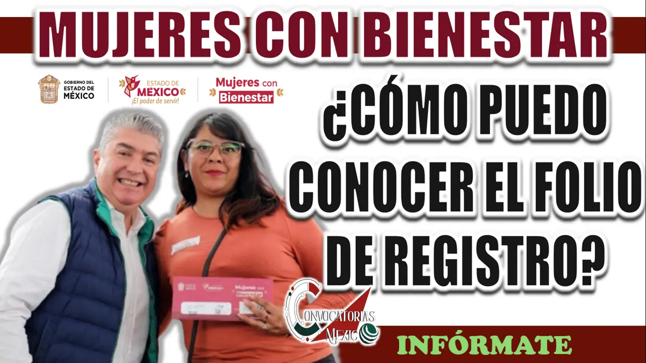 MUJERES CON BIENESTAR| ¿CÓMO PUEDO CONOCER EL FOLIO DE REGISTRO? 1 MUJERES CON BIENESTAR| ¿CÓMO PUEDO CONOCER EL FOLIO DE REGISTRO?