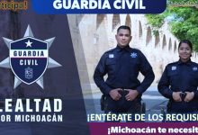 Convocatoria Guardia Civil Estatal Michoacán