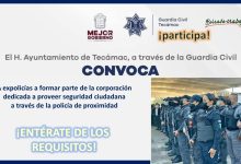 Convocatoria Guardia Civil Tecámac, Estado de México