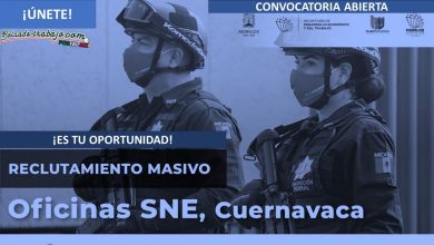 Convocatoria Guardia de Protección Federal en Cuernavaca, Morelos