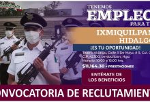 Convocatoria Guardia de Protección Federal en Ixmiquilpan, Hidalgo