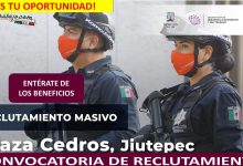 Convocatoria Guardia de Protección Federal en Jiutepec, Morelos