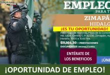 Convocatoria Guardia de Protección Federal en Zimapán, Hidalgo