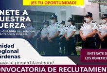 Convocatoria Guardia del Servicio de ProtecciÃ³n Federal en CÃ¡rdenas, Tabasco