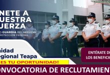 Convocatoria Guardia del Servicio de ProtecciÃ³n Federal de Santiago Teapa, Tabasco