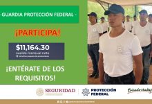 Convocatoria Guardia Protección Federal en Acayucan, Veracruz