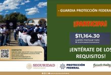 Convocatoria Guardia Protección Federal en El Fuerte, Sinaloa