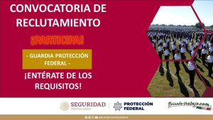 Convocatoria Guardia Protección Federal en Aguascalientes, Aguascalientes