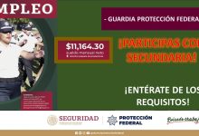 Convocatoria Guardia Protección Federal en Cabeza de Juárez, CDMX