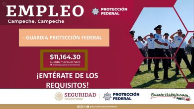 Convocatoria Guardia Protección Federal en Campeche, Campeche