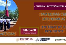 Convocatoria Guardia Protección Federal en Celaya, Guanajuato