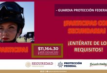 Convocatoria Guardia Protección Federal en Cuajimalpa, CDMX