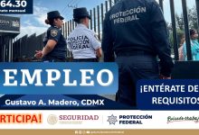 Convocatoria Guardia Protección Federal en Gustavo A. Madero, CDMX