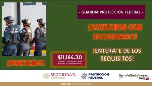 Convocatoria Guardia Protección Federal en Ixtacalco,CDMX
