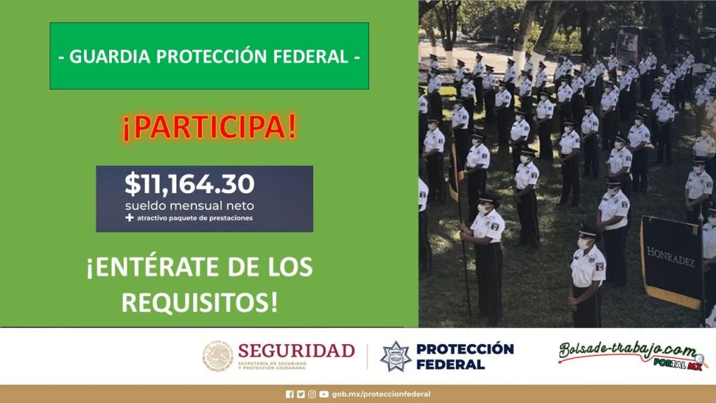 Convocatoria Guardia Protección Federal en Magdalena Tlatelulco, Tlaxcala