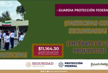 Convocatoria Guardia Protección Federal en Salamanca, Guanajuato