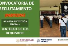 Convocatoria Guardia Protección Federal en Tula de Allende, Hidalgo
