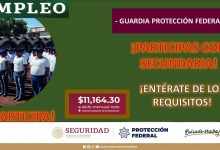 Convocatoria Guardia Protección Federal en Zacatlán, Puebla