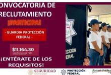 Convocatoria Guardia Protección Federal en Huimanguillo, Tabasco