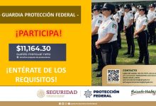 Convocatoria Guardia Protección Federal en Los Mochis, Sinaloa