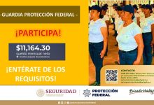 Convocatoria Guardia Protección Federal en Mazatlán, Sinaloa