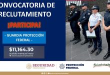 Convocatoria Guardia Protección Federal en Mineral de la Reforma, Hidalgo