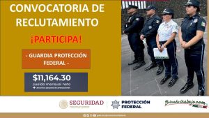 Convocatoria Guardia Protección Federal en Pachuca, Hidalgo