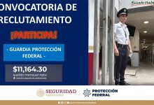 Convocatoria Guardia Protección Federal en Territorial Aculco, CDMX
