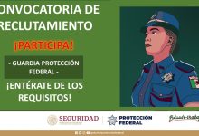 Convocatoria Guardia ProtecciÃ³n Federal en TonalÃ¡, Jalisco