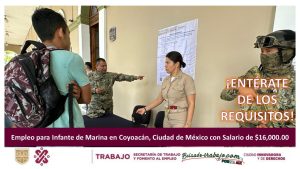 Empleo para Infante de Marina en Coyoacán, Ciudad de México