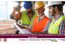 Empleo para Ingeniero de Proyectos en Nuevo Laredo, Tamaulipas