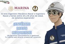 Convocatoria Ingeniero Mecánico Naval o Ingeniero Naval