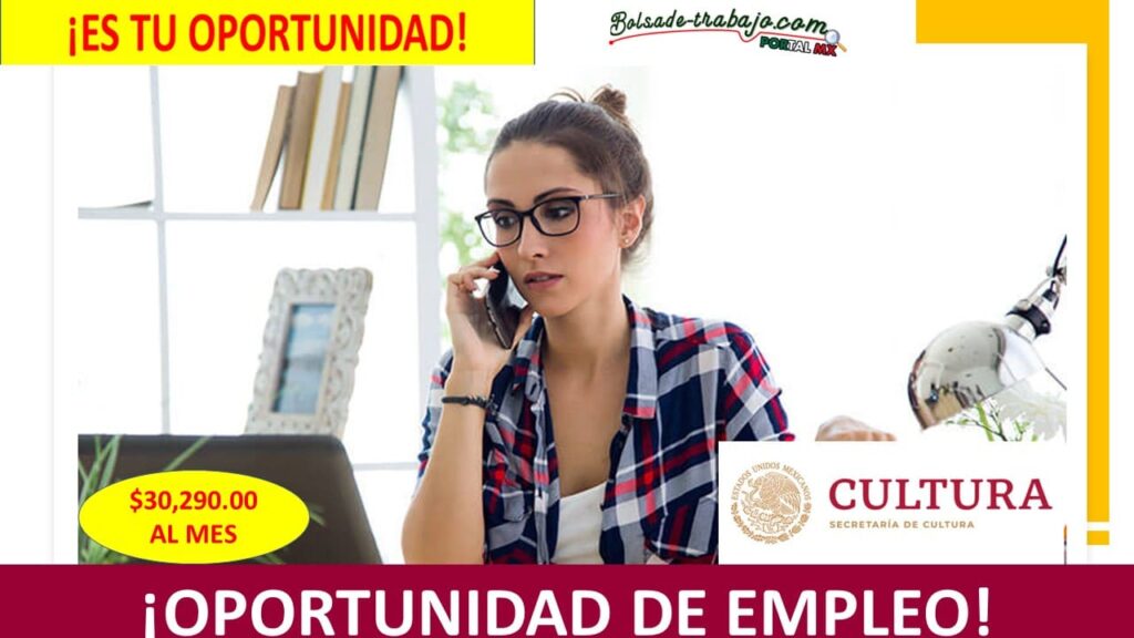 Empleo en Jefatura de Departamento de Integración de Acervos