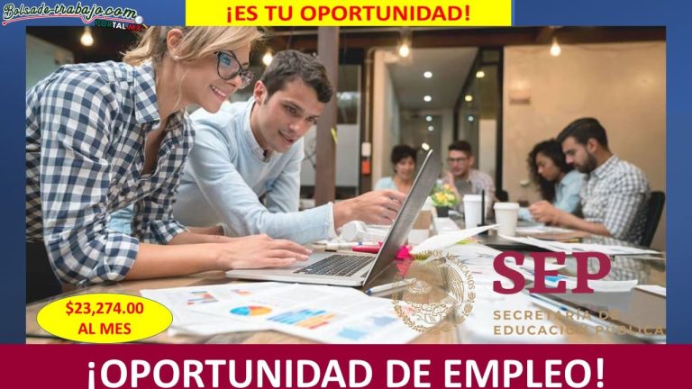 Trabaja en la SEP en su Jefatura de Departamento de Programas