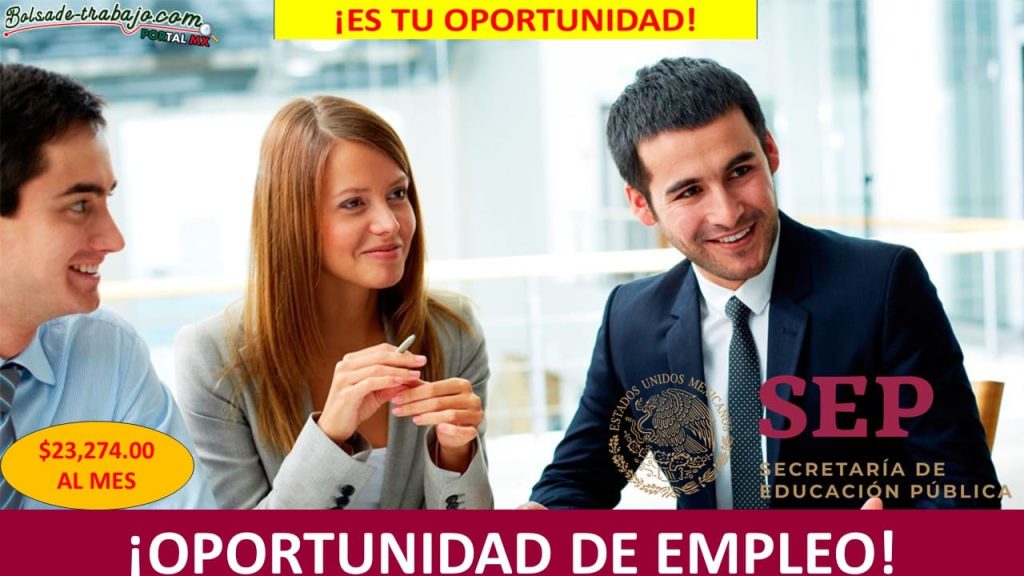 Empleo en Jefatura de Departamento de Servicio Profesional Docente de CDMX