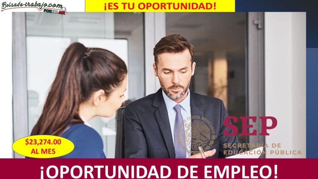 Empleo en Jefatura de Departamento de Supervisión y Evaluación del pago Grupo 1