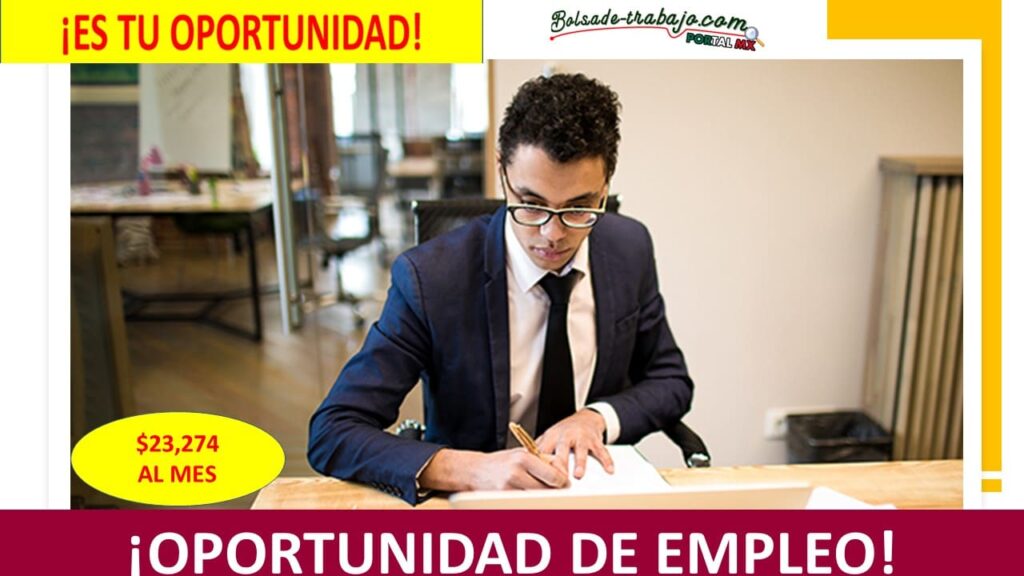 Empleo de Jefe de Departamento de Desarrollo de la SCT