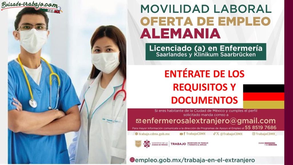 Convocatoria Licenciados en Enfermería en Saarlandes y Klinikum, Alemania