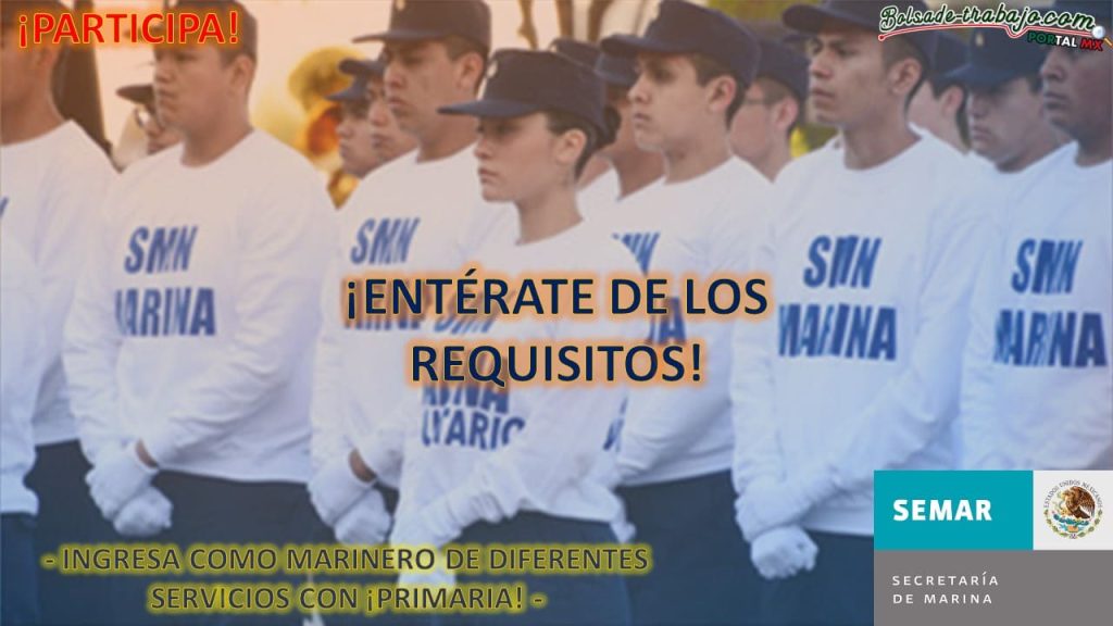 convocatoria Marinero de Diferentes Servicios con Primaria