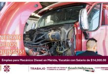 Empleo para Mecánico Diesel en Mérida, Yucatán