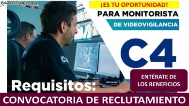 Convocatoria Monitorista de Videovigilancia C4 de Corregidora, Querétaro