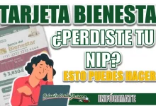 PROGRAMAS BIENESTAR| ¿OLVIDASTE EL NIP DE TU TARJETA?