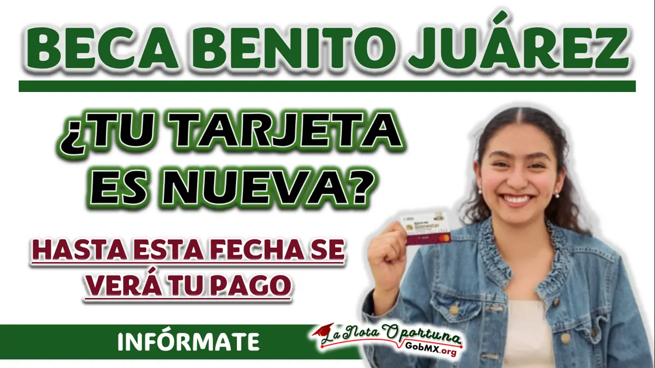 BECA BENITO JUÁREZ| ¿CUÁNDO SE VERÁ REFLEJADO EL PAGO EN TU TARJETA DEL BIENESTAR? 1 BECA BENITO JUÁREZ| ¿CUÁNDO SE VERÁ REFLEJADO EL PAGO EN TU TARJETA DEL BIENESTAR?