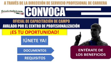 Convocatoria Oficial de Capacitación de Campo en FGE, Coahuila de Zaragoza