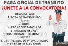 Convocatoria Oficial de Tránsito en Ángel R. Cabada