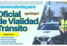 Convocatoria Oficial de Vialidad Tránsito en García, Nuevo León