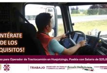 Empleo para Operador de Tractocamión en Huejotzingo, Puebla